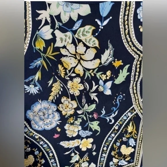 JM Collection Printed Cold-Shoulder Dress - Picture 6 of 8